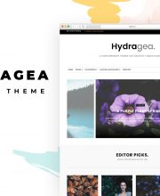 Hydragea Tumblr Theme