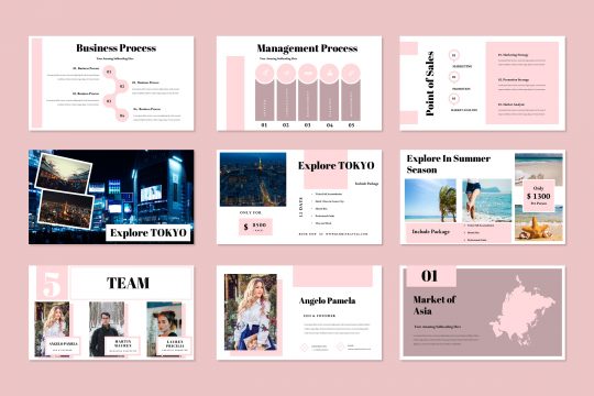 Kimmi Presentation Template | TMint