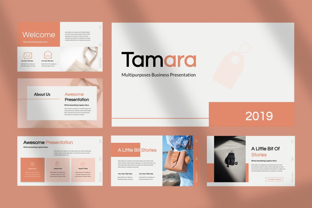 Tamara Presentation Template | TMint