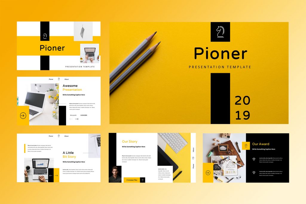 Consola Business Style Powerpoint Template TMint