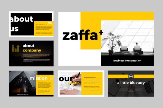 Zaffa Presentation Template | TMint