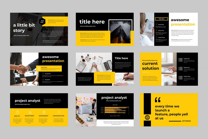 Zaffa Presentation Template | TMint