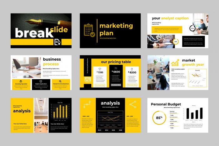 Zaffa Presentation Template | TMint
