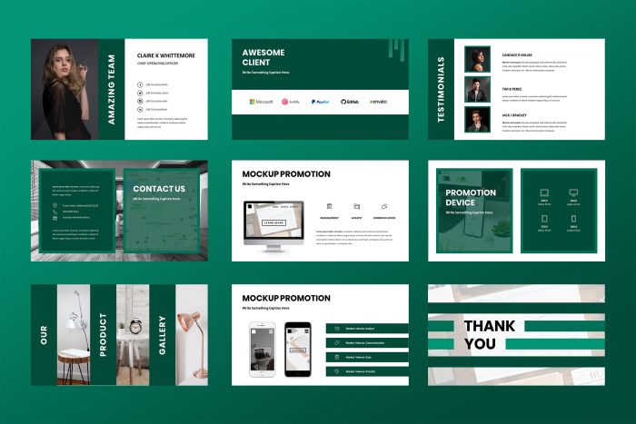 Meubles Presentation Template | TMint