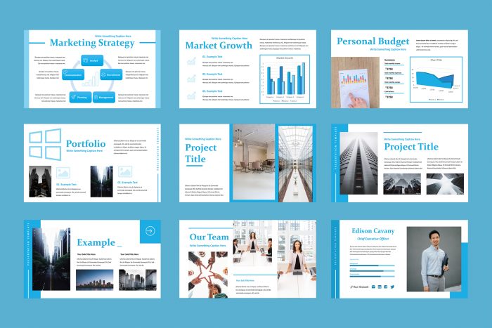 Slowing Presentation Template | TMint