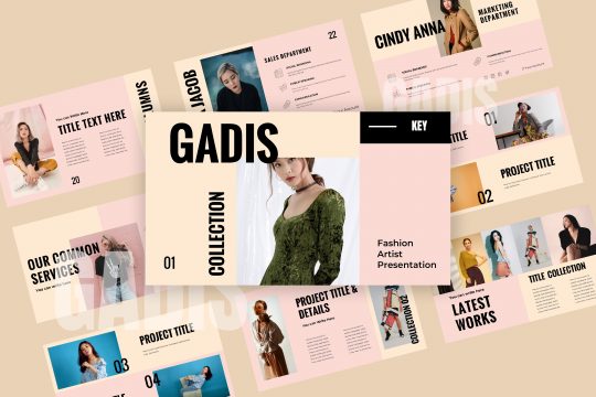 Gadis – Fashion Keynote Presentation | TMint