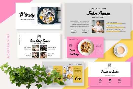 Sandra Presentation Template | TMint