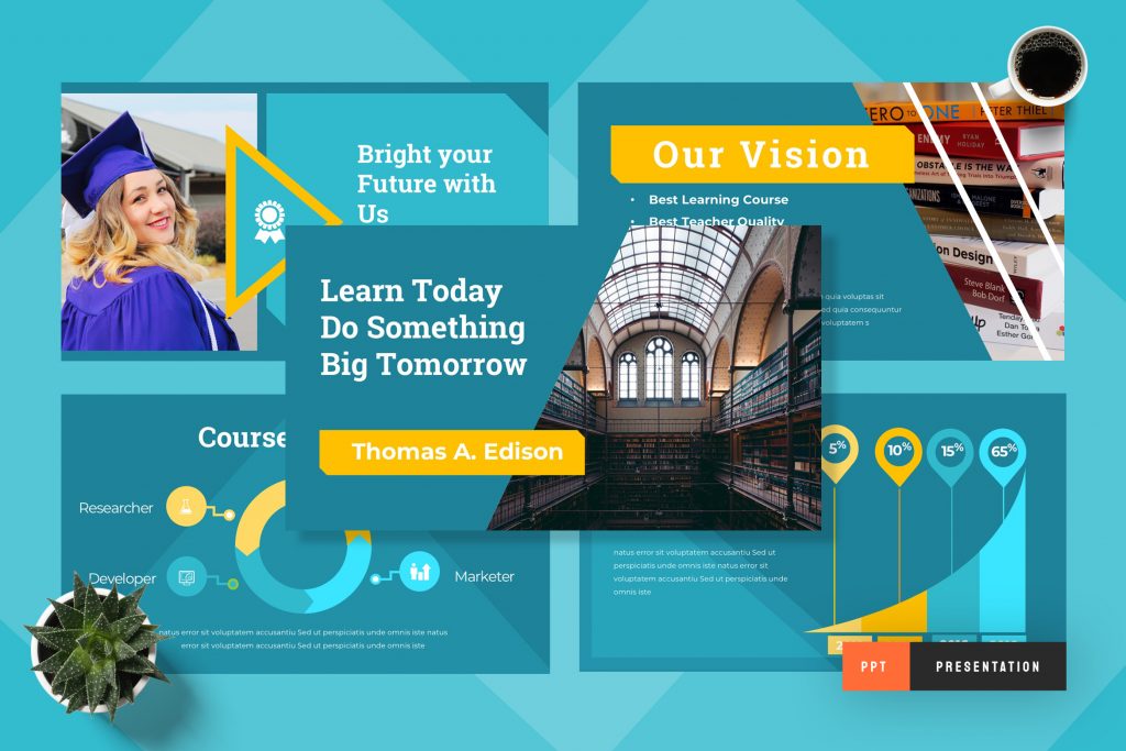 Whiteboard Presentation Template | TMint