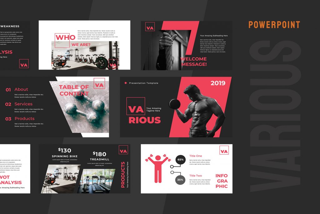 Multisport Presentation Template | TMint