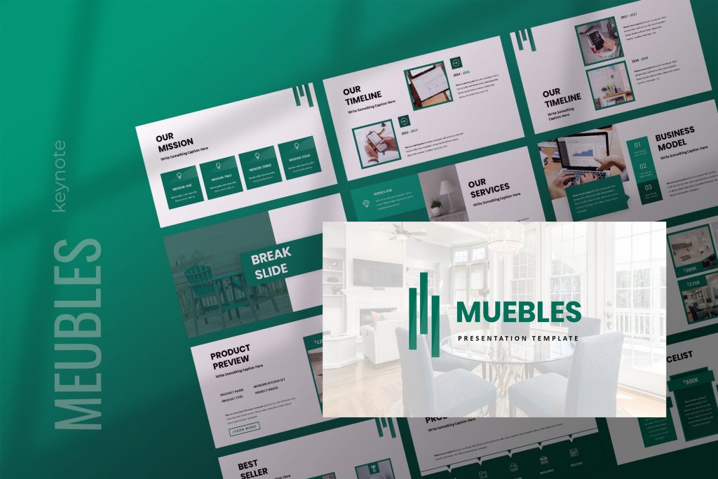 Meubles Presentation Template | TMint