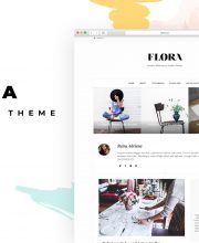 Flora Tumblr Theme