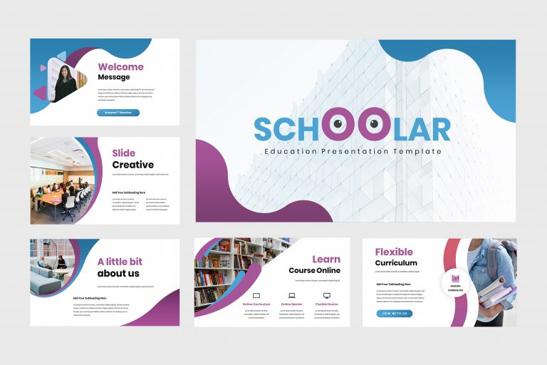 Schoolar Presentation Template | TMint