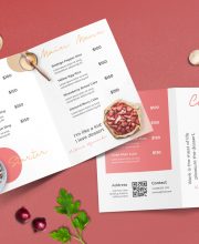 Bifold Restaurant Menu Template