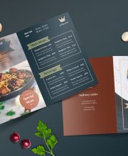 Bifold Restaurant Menu Template