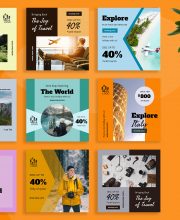 Sava - Travel Social Media Kit