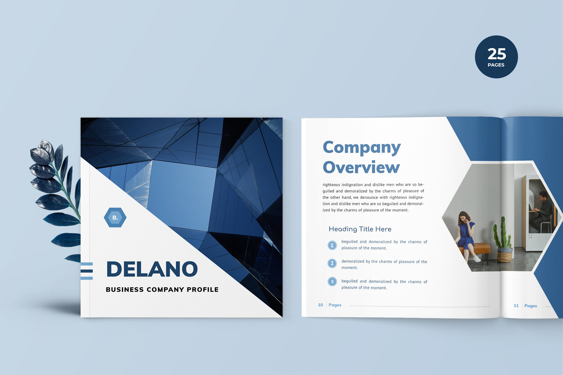 Delano Business Portfolio Template TMint
