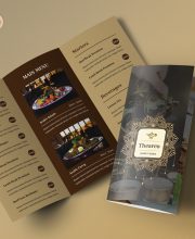 Trifold Restaurant Menu