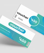 Voucher Gift Cards Three