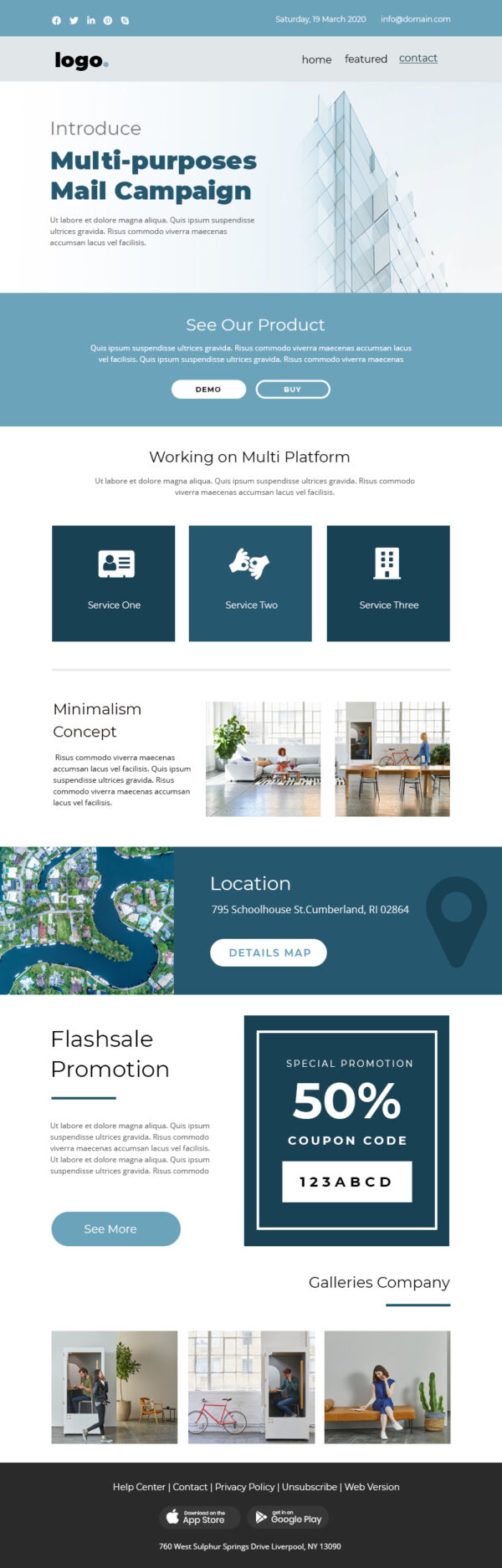 Business Email Template