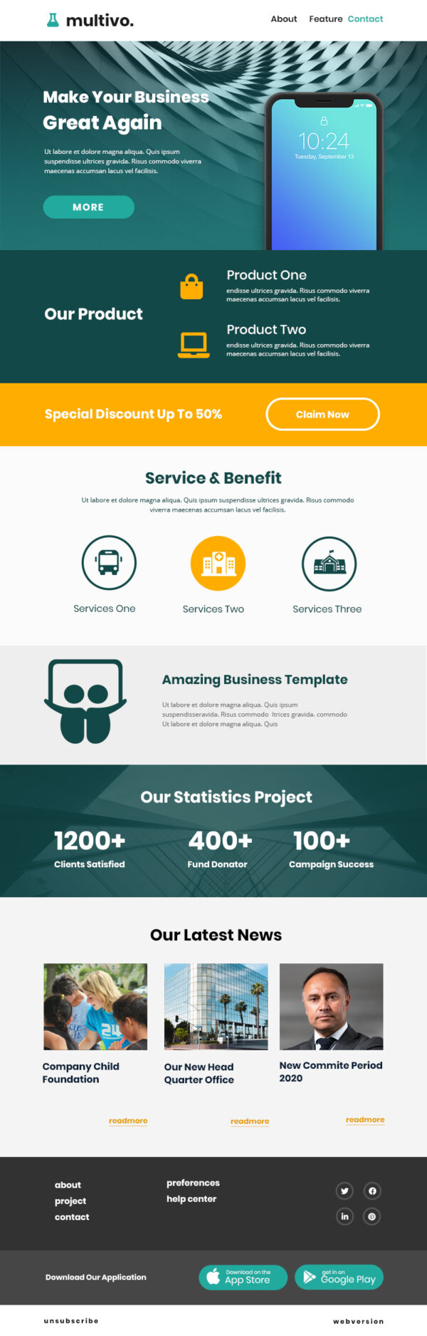 Business Email Template