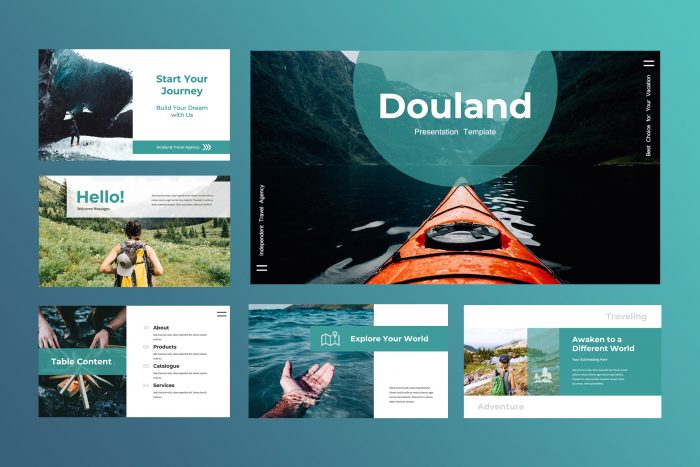 Douland Presentation Template | TMint