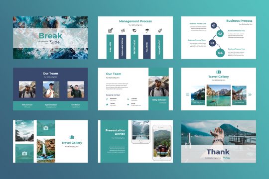 Douland Presentation Template | TMint