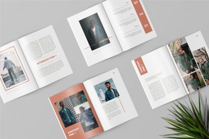 Jacob – Fashion Lookbook Brochure | TMint