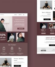 Fashion Email Newsletter UI Template