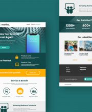 Business Email Newsletter UI Template