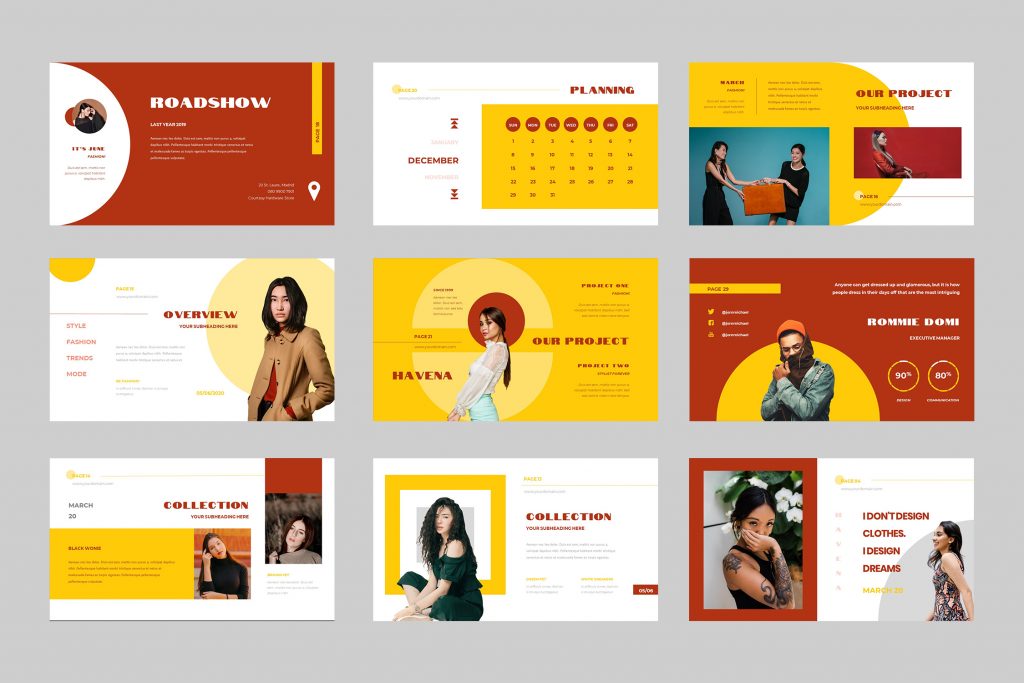 Hevana Presentation Template | TMint