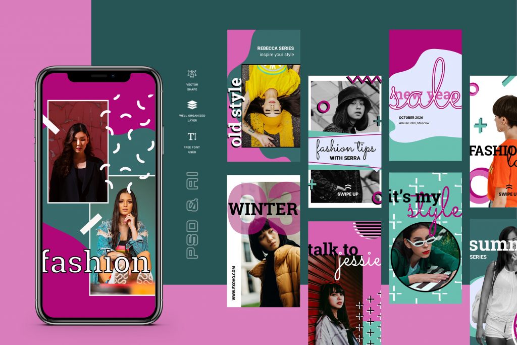 Exovo – Instagram Stories Template | TMint