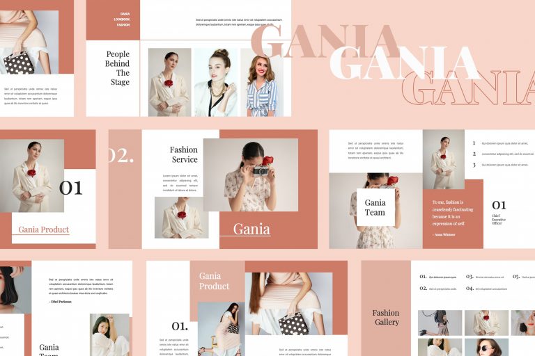Gania Presentation Template | TMint