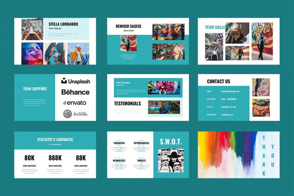 Luminatic Presentation Template | TMint