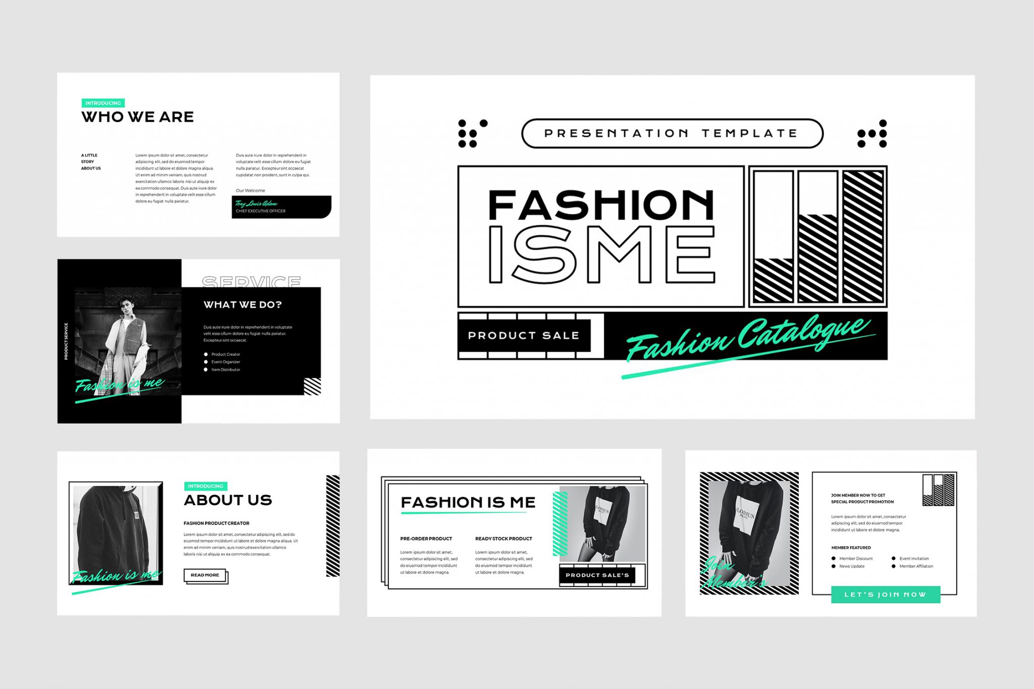 Fashionisme Presentation Template | TMint