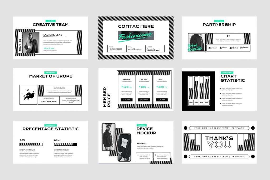 Fashionisme Presentation Template | TMint
