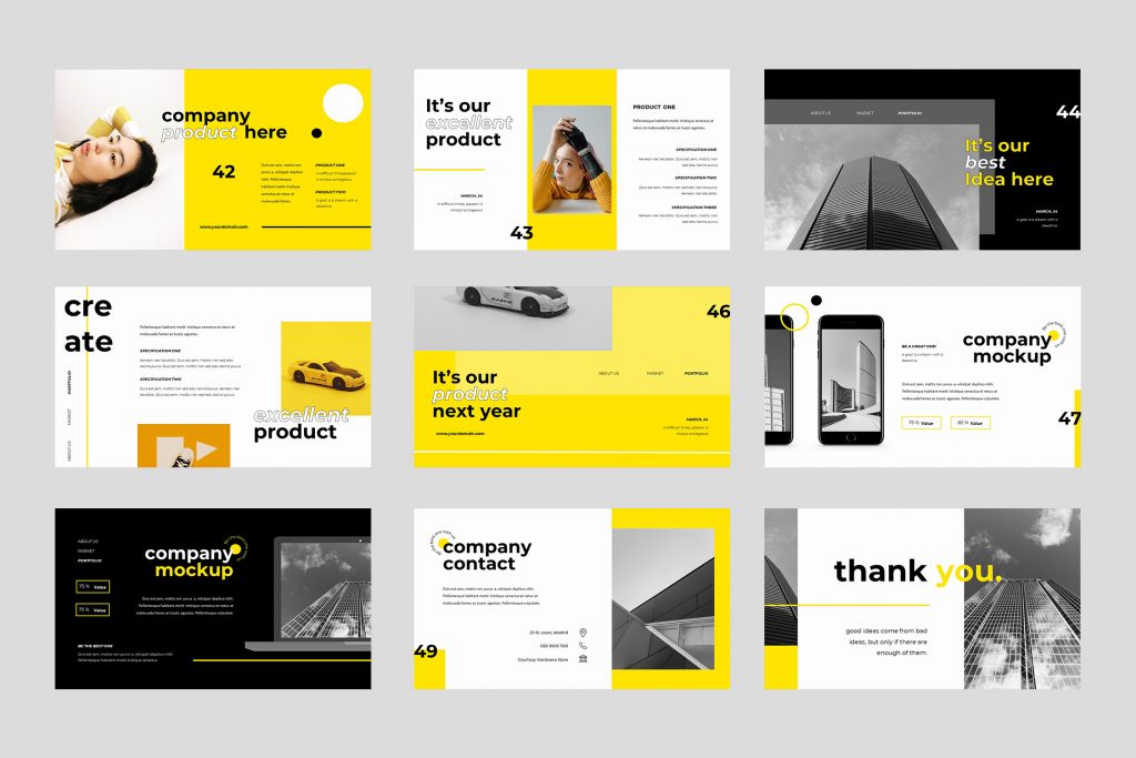 Kikan Presentation Template | TMint