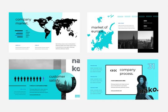 Nako Presentation Template | TMint