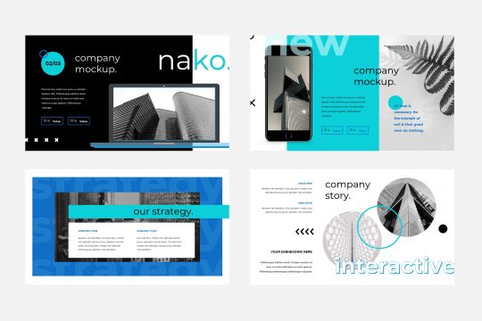 Nako Presentation Template | TMint