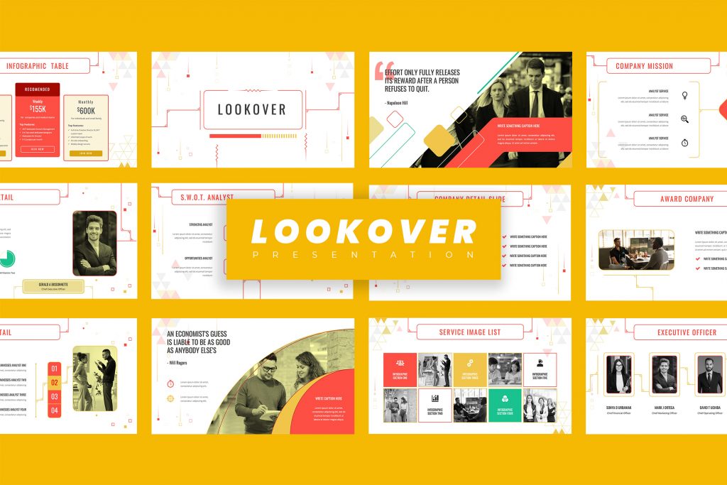 Lookover – Business Style Powerpoint Template | TMint