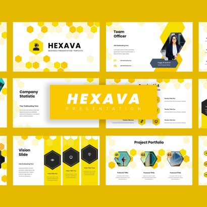 Hexava Presentation Template | TMint