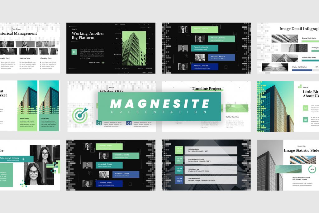 Magnesite – Business Style Powerpoint Template | TMint