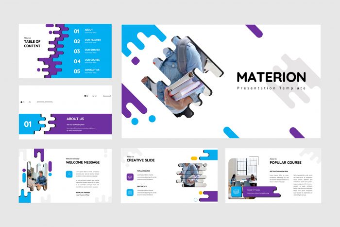 Materion – Education Style Powerpoint Template | TMint