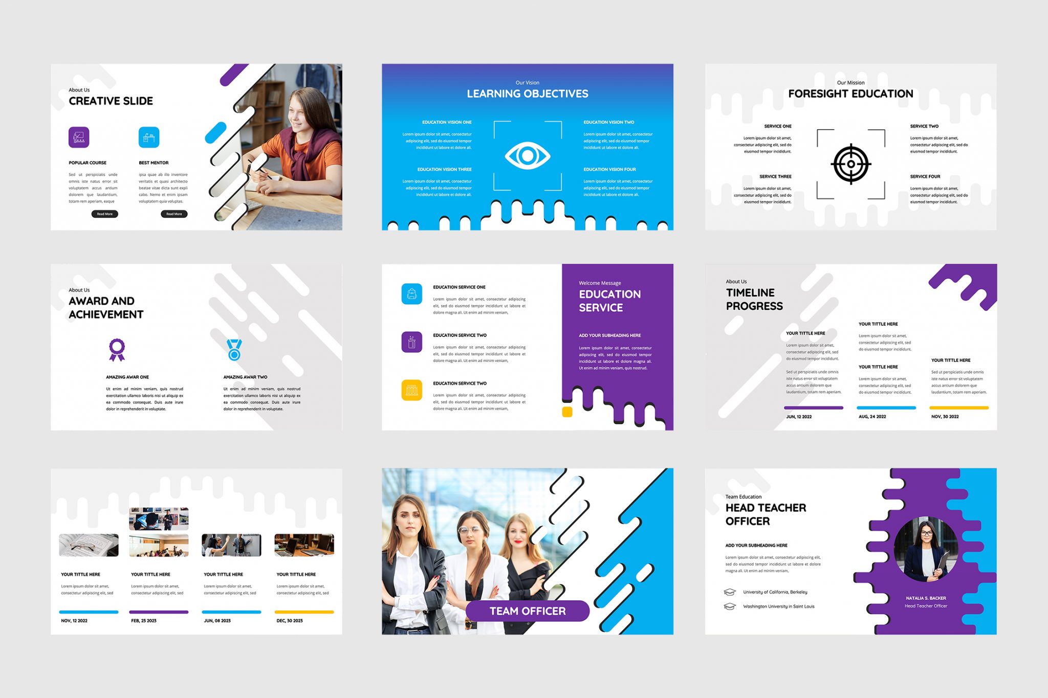 Materion – Education Style Powerpoint Template | TMint
