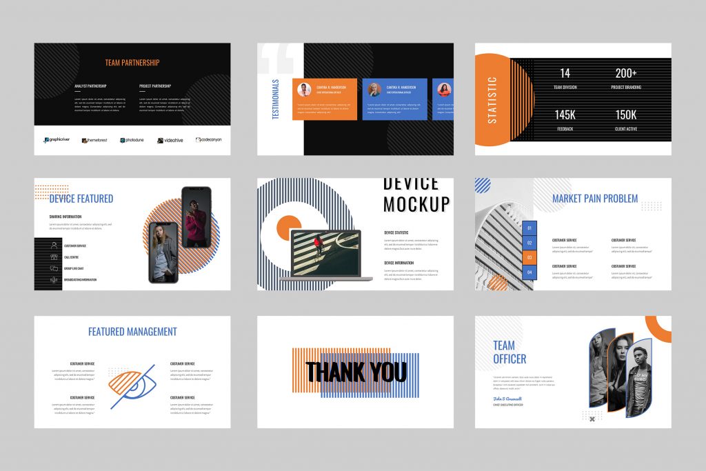 Monolite Presentation Template | TMint