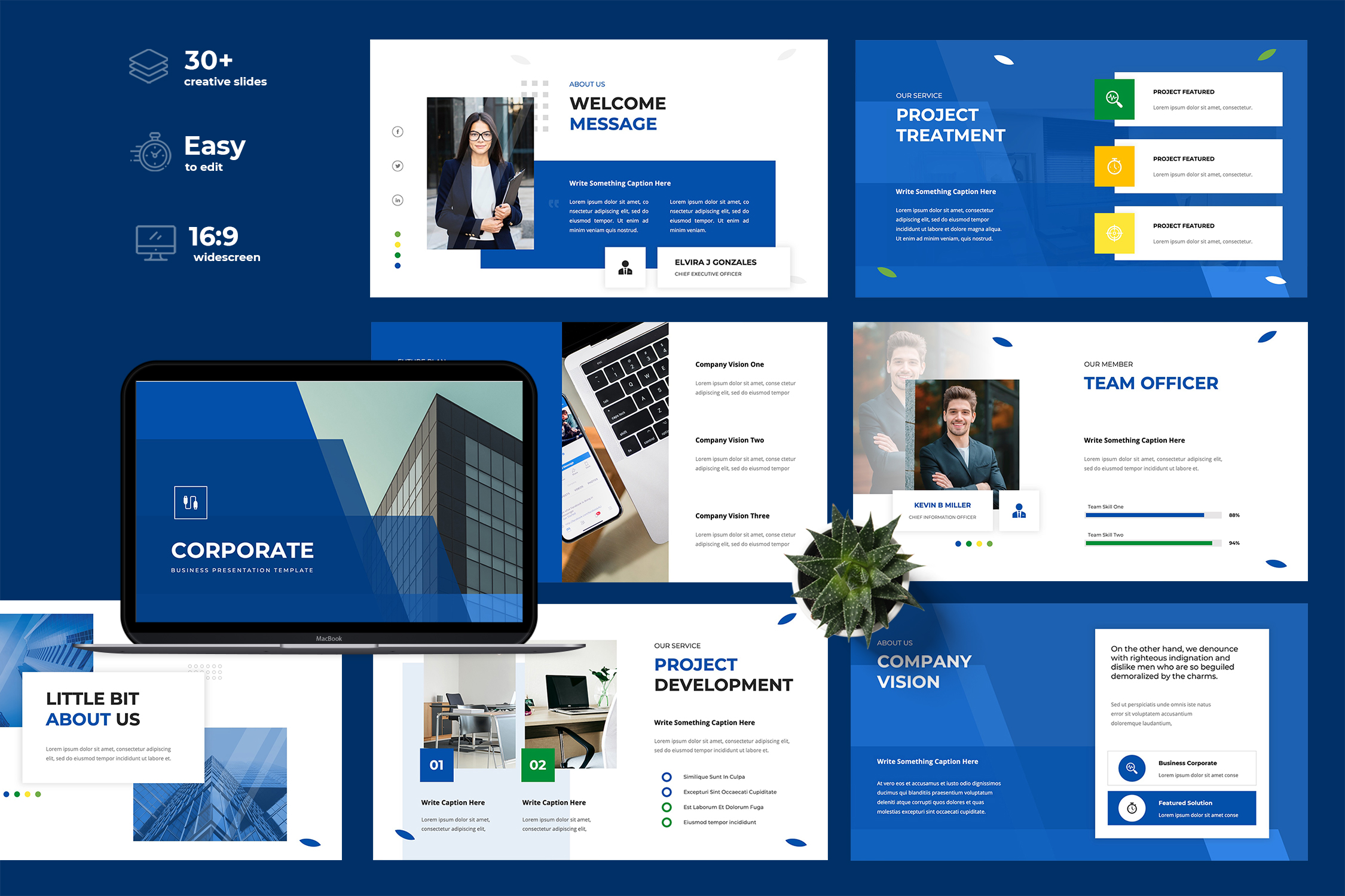 Business　Corporate　–　TMint　Keynote　Template