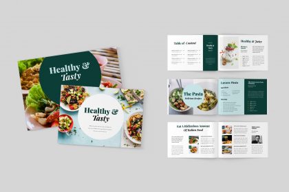 Healthy - Food Lookbook Template
