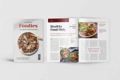 Foodies - Food Lookbook Template