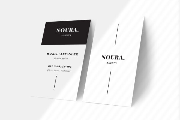new business card preview