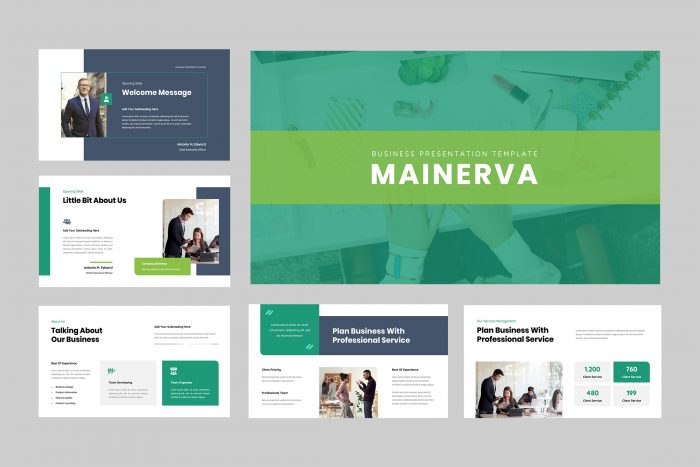 Mainerva Presentation Template | TMint