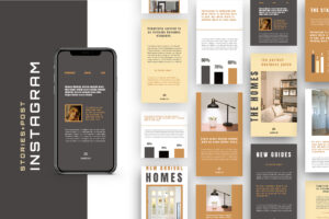 Homes - Instagram Stories & Post Template